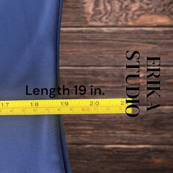 Erika Studio | Vintage Maxi Shift Dress | Blue | L | EUC - Picture 6 of 8